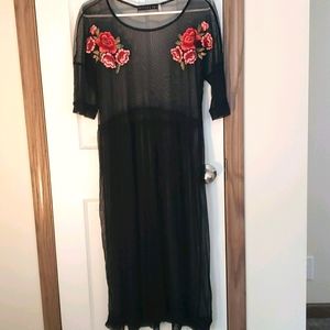 Potter's Pot Black Mesh Cover Up Medium